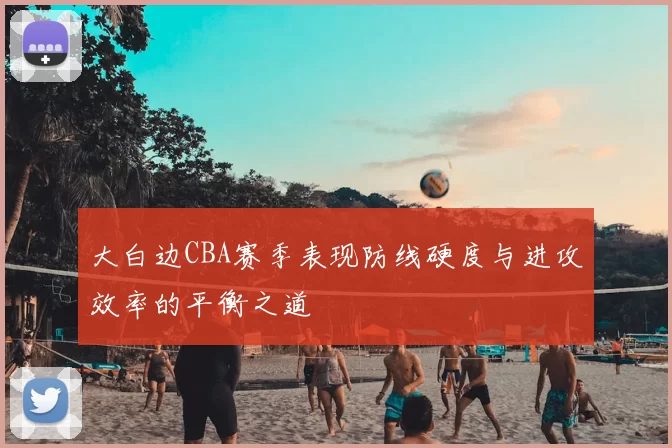 大白边CBA赛季表现防线硬度与进攻效率的平衡之道