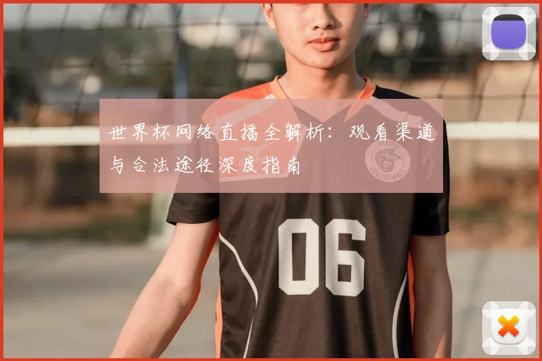 世界杯网络直播全解析:观看渠道与合法途径深度指南