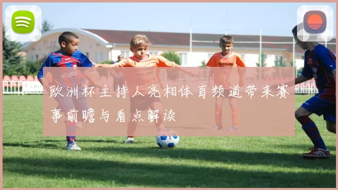 欧洲杯主持人亮相体育频道带来赛事前瞻与看点解读