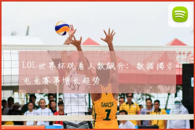 LOL世界杯观看人数飙升:数据揭示电竞赛事增长趋势