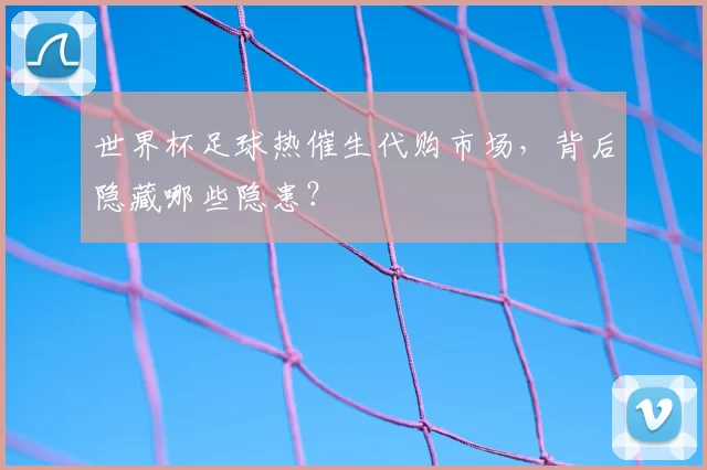 世界杯足球热催生代购市场，背后隐藏哪些隐患？